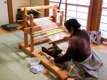 奥会津　道の駅　しょうわ　雪　まつり　イベント　からむし織　感ざらし　只見線　グルメ　福島　ショー　実演