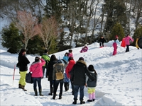 第33回　からむし織の里　雪まつり
