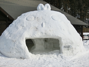 第33回　からむし織の里　雪まつり