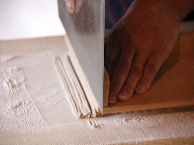 南会津観光体験　大内宿そば打ち