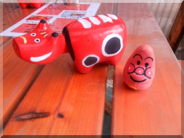 あかべこ、起き上がりこぼし絵付け体験